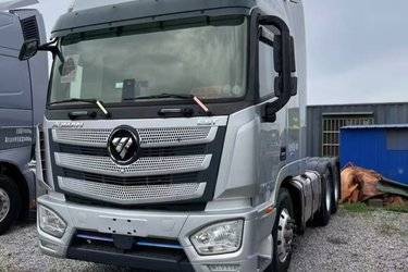 二手福田 欧曼EST 北方版 520马力 6X4 AMT自动挡牵引车(国六)(带缓速器)(国六) 双驱 康明斯二手牵引车 黄牌图片