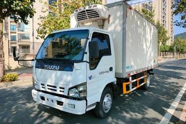 二手庆铃 五十铃600P 120马力 4.3米单排厢式轻卡(国四) 单桥 庆铃五十铃二手载货车 蓝牌图片