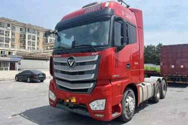 二手福田 欧曼EST 6系重卡 560马力 6X4 AMT自动挡牵引车(国五) 双驱 福田康明斯二手牵引车 黄牌图片