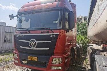 二手福田 欧曼GTL 6系重卡 超能版 490马力 6X4牵引车(16挡)(国五) 双驱 康明斯二手牵引车 黄牌图片