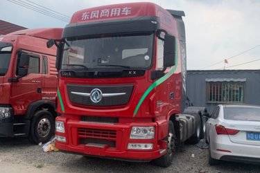 二手东风商用车 天龙旗舰KX 经典版 560马力 6X4 牵引车(速比3.42)(带液缓)(国六) 双驱 康明斯二手牵引车 黄牌图片