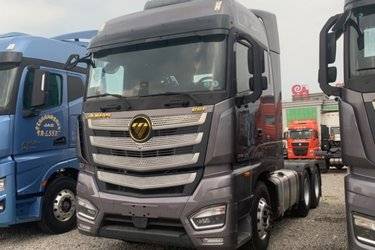 二手福田 欧曼EST 北方版 620马力 6X4 AMT自动档牵引车(液缓)(国六) 双驱 康明斯二手牵引车 黄牌图片