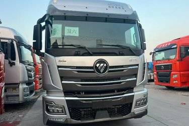 二手福田 欧曼GTL 520马力 6X4 AMT自动挡牵引车(国六) 双驱 福田康明斯二手牵引车 黄牌图片
