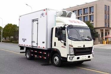 二手冷藏车 重汽HOWO轻卡 悍将 160 4.00 4X2图片