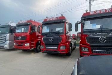 二手陕汽重卡 德龙M3000 轻量化版 430马力 6X4牵引车(国五) 双驱 潍柴二手牵引车 黄牌