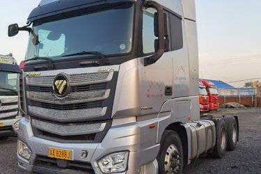 二手福田 欧曼EST 9系重卡 510马力 6X4牵引车(国五) 双驱 康明斯二手牵引车 黄牌图片