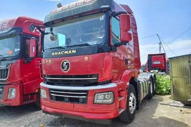 二手陕汽商用车 轩德翼3 轻量化版 490马力 6X4 牵引车(国六) 双驱 康明斯二手牵引车 黄牌图片