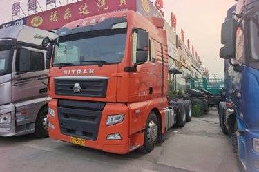 二手中国重汽 汕德卡SITRAK G7重卡 510马力 6X4牵引车(国五) 双驱 曼二手牵引车 黄牌图片