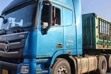 二手福田 欧曼GTL 520马力 6X4 AMT自动挡牵引车(国六) 双驱 福田康明斯二手牵引车 黄牌图片