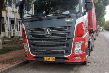 二手三一集团 王道 435马力 6X4牵引车(国五) 双驱 昆山三一动力二手牵引车 黄牌图片