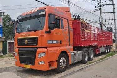 二手中国重汽 汕德卡SITRAK G7S重卡 510马力 6X4 AMT自动档牵引车(国六) 双驱 曼二手牵引车 黄牌图片