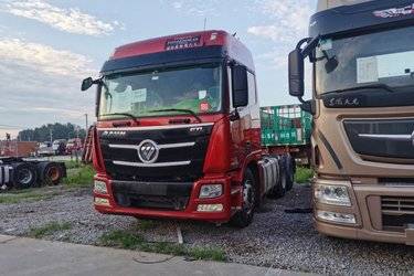 二手福田 欧曼GTL 6系重卡 超能版 460马力 6X4牵引车(国五) 双驱 福田康明斯二手牵引车 黄牌图片
