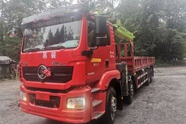 二手随车吊 陕汽重卡 德龙新M3000 350 8.2 8X4图片