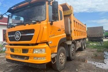 二手中国重汽 斯太尔D7B重卡 380马力 8X4 6.8米自卸车(国五) 前四后八 中国重汽二手自卸车 黄牌
