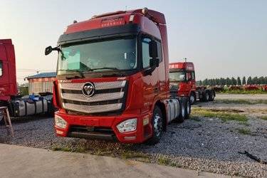 二手福田 欧曼EST 6系重卡 510马力 6X4牵引车(采埃孚16挡)(国五) 双驱 福田康明斯二手牵引车 黄牌图片