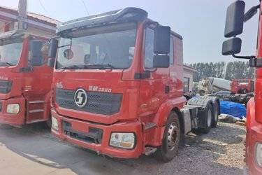 二手陕汽重卡 德龙新M3000 460马力 6X4牵引车(国五) 双驱 潍柴二手牵引车 黄牌图片