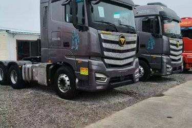 二手福田 欧曼EST 北方版 620马力 6X4 AMT自动档牵引车(液缓)(国六) 双驱 福田康明斯二手牵引车 黄牌图片