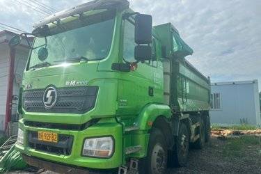 二手陕汽重卡 德龙新M3000 城建加强版 375马力 8X4 5.8米自卸车(国五) 前四后八 潍柴二手自卸车 黄牌