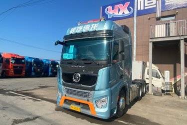 二手陕汽重卡 德龙X5000S 经典版 550马力 6X4 牵引车(国六)(12挡)(国六) 双驱 潍柴二手牵引车 黄牌图片