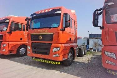 二手中国重汽 汕德卡SITRAK C7H重卡 540马力 6X4牵引车(国五) 双驱 曼二手牵引车 黄牌图片