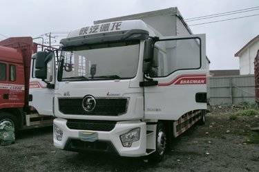 二手陕汽重卡 德龙L5000 菁英版 300马力 4X2 9.8米厢式载货车(国六) 单桥 潍柴二手载货车 黄牌图片