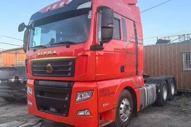 二手中国重汽 汕德卡SITRAK C7H重卡 540马力 6X4牵引车(国五) 双驱 曼二手牵引车 黄牌图片
