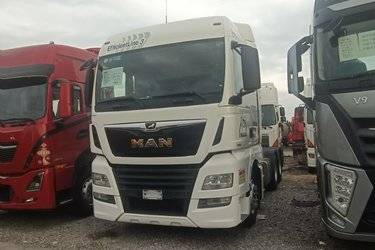 二手曼(MAN) TGX系列重卡 460马力 6X4牵引车(国五) 双驱 曼二手牵引车 黄牌图片