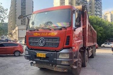 二手东风商用车 大力神重卡 350马力 8X4 7.8米自卸车(国五) 前四后八 东风二手自卸车 黄牌