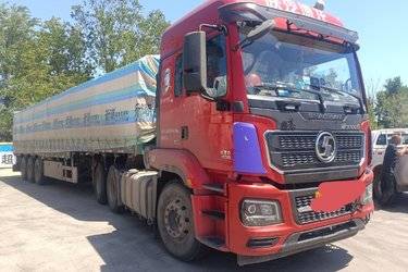 二手陕汽重卡 德龙M3000S 430马力 6X4牵引车(国五) 双驱 潍柴二手牵引车 黄牌图片