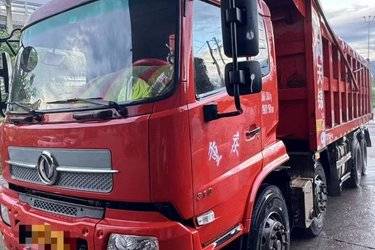 二手东风商用车 天锦重卡 310马力 8X4 6.8米自卸车(国五) 前四后八 东风二手自卸车 黄牌