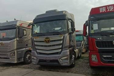 二手福田 欧曼EST 北方版 620马力 6X4 AMT自动档牵引车(液缓)(国六) 双驱 康明斯二手牵引车 黄牌图片