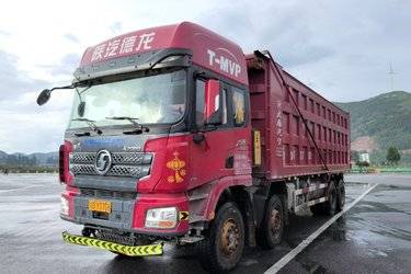 二手陕汽重卡 德龙X3000 西南版 500马力 8X4 8.6米自卸车(国五) 前四后八 潍柴二手自卸车 黄牌