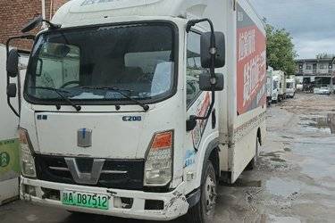 二手吉利远程 E200 4.5T 4.14米单排纯电动厢式轻卡  二手电动卡车电动载货车图片