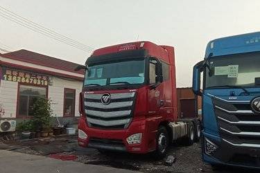 二手福田 欧曼EST 北方版 580马力 6X4 牵引车(有缓速器)(采埃孚16挡)(国六) 双驱 康明斯二手牵引车 黄牌图片