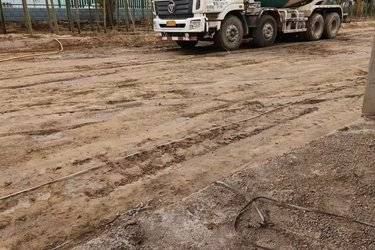 二手福田 欧曼EXT 9系 350马力 6X4 搅拌车(国四) 后八轮 福田康明斯二手搅拌车图片
