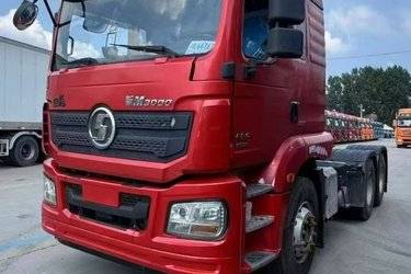 二手陕汽重卡 德龙M3000 460马力 6X4牵引车(国五) 双驱 潍柴二手牵引车 黄牌图片