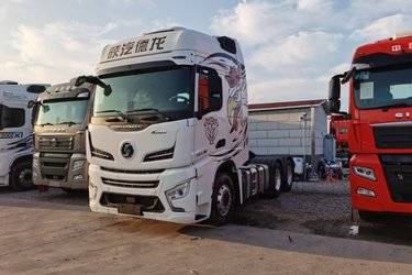 二手陕汽重卡 德龙X6000 舒适版 560马力 6X4牵引车(国六) 双驱 潍柴二手牵引车 黄牌