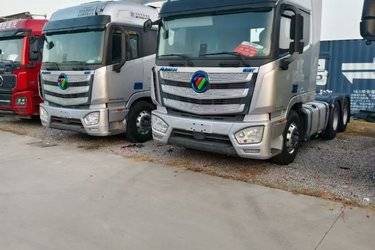 二手福田 欧曼EST 北方版 520马力 6X4 AMT自动挡牵引车(国六)  福田康明斯二手牵引车 黄牌图片