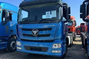 二手福田 欧曼GTL 基本型 490马力 6X4 牵引车(国六) 双驱 福田康明斯二手牵引车 黄牌图片