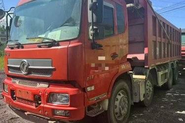 二手东风商用车 天锦重卡 310马力 8X4 6.2米自卸车(国五) 前四后八 东风二手自卸车 黄牌