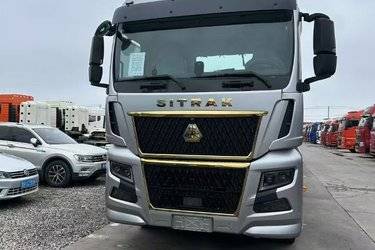 二手中国重汽 汕德卡SITRAK C9H重卡 570马力 6X4 AMT自动挡牵引车(国六) 双驱 曼二手牵引车 黄牌图片