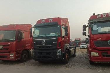 二手东风柳汽 乘龙H5重卡 350马力 4X2 LNG牵引车(国六) 单桥 玉柴二手牵引车 黄牌图片