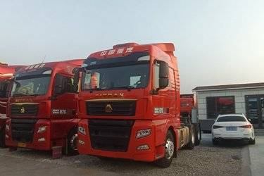 二手中国重汽 汕德卡SITRAK G7S重卡 610马力 6X4 AMT自动档牵引车(带液缓)(国六) 双驱 潍柴二手牵引车 黄牌图片