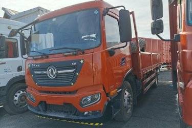 二手东风商用车 天锦KR中卡 精英版 180马力 4X2 6.2米排半栏板载货车(国五) 单桥 康明斯二手载货车 黄牌
