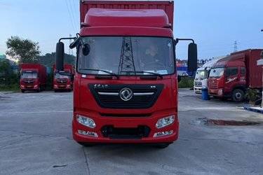 二手东风商用车 天锦KR 精英版 240马力 6X2 6.8米厢式载货车(国六) 前四后四 东风二手载货车 黄牌