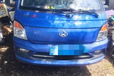二手长安跨越者D5 PLUS 舒适版 1.8L 125马力 3.75米单排仓栅式小卡(国六) 单桥 五菱柳机二手载货车 蓝牌图片