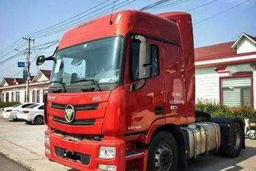 二手福田 欧曼GTL 质享版 基本型 400马力 4X2 AMT自动挡牵引车(国六) 单桥 福田康明斯二手牵引车 黄牌
