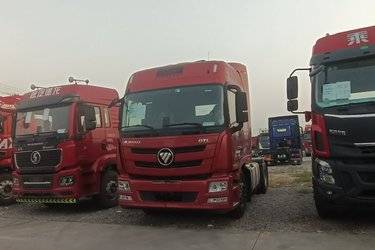 二手福田 欧曼GTL 质享版 基本型 400马力 4X2 牵引车(国六) 单桥 康明斯二手牵引车 黄牌
