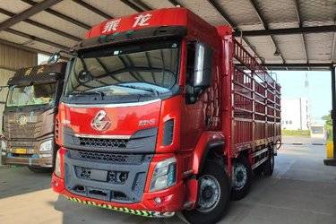 二手东风柳汽 乘龙H5中卡 290马力 6X2 7.8米仓栅式载货车(国五) 前四后四 玉柴二手载货车 黄牌