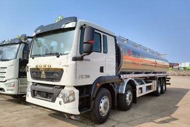 二手油罐车 重汽豪沃(HOWO) HOWO TX7 350 9.2 8X4图片